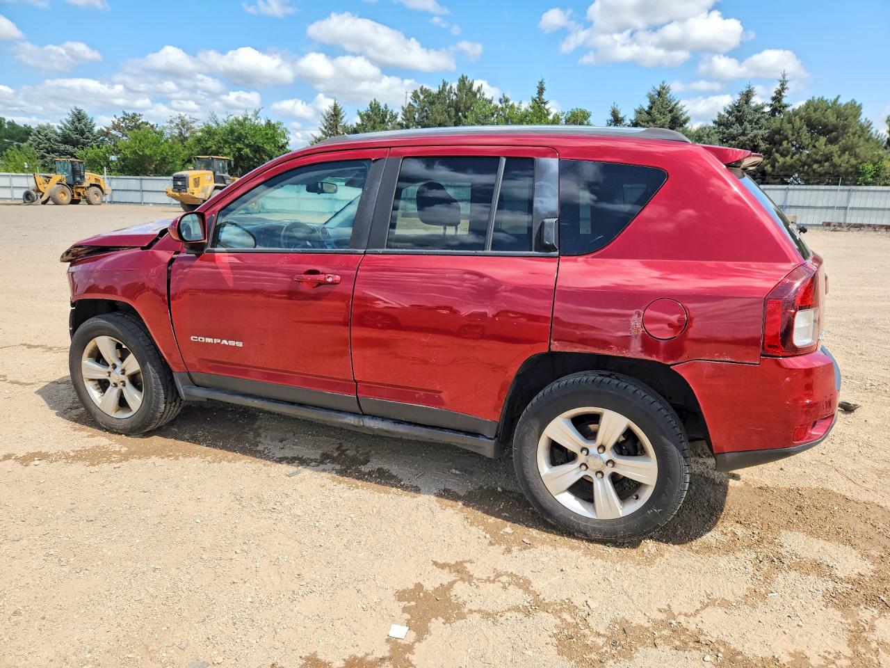 2015 Jeep Compass Sport Красный vin: 1C4NJDAB5FD128200