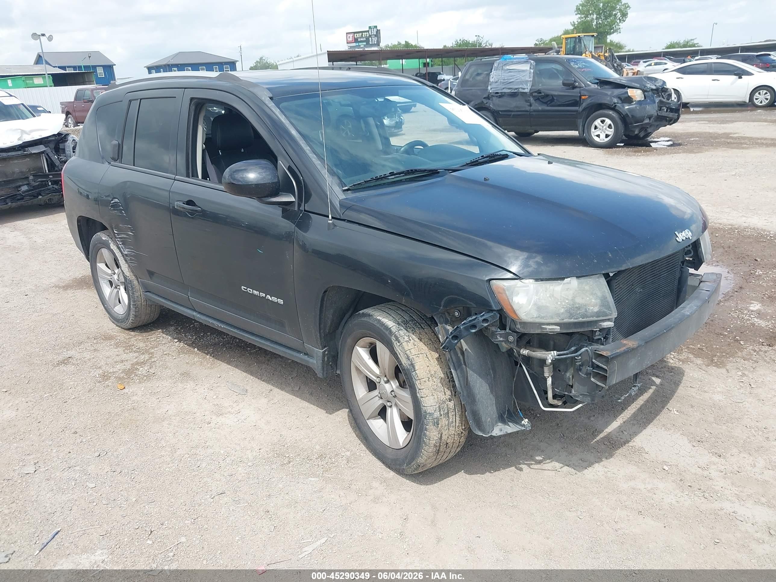 2015 Jeep Compass Sport/north Black vin: 1C4NJDAB6FD331659