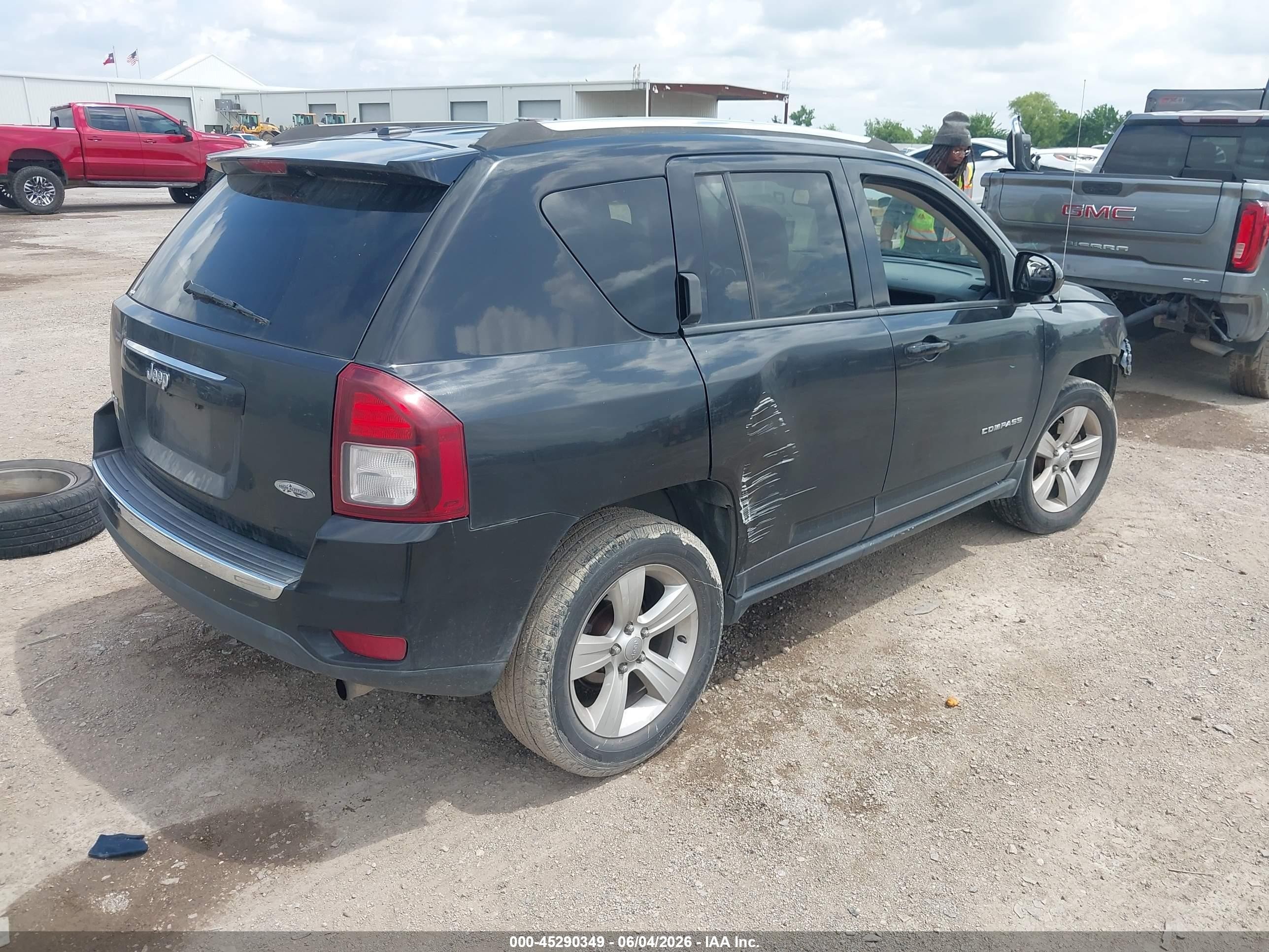 2015 Jeep Compass Sport/north Black vin: 1C4NJDAB6FD331659