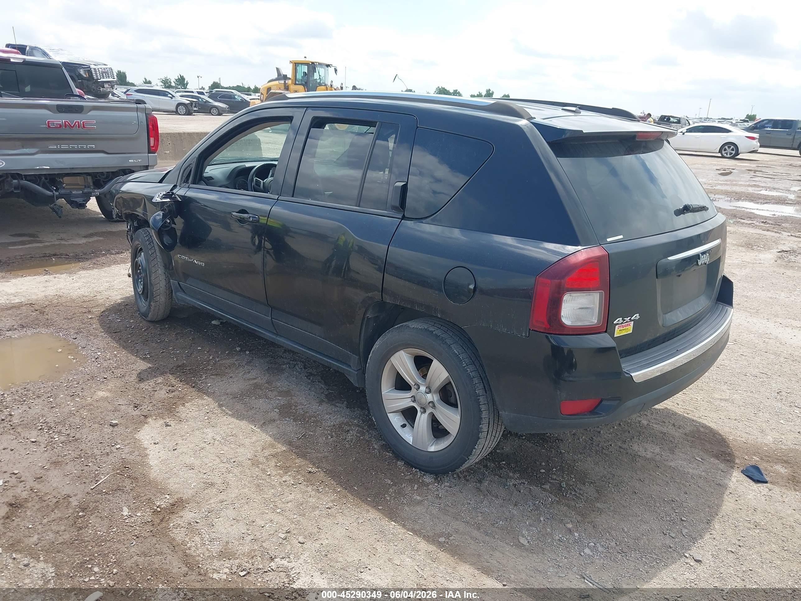 2015 Jeep Compass Sport/north Black vin: 1C4NJDAB6FD331659