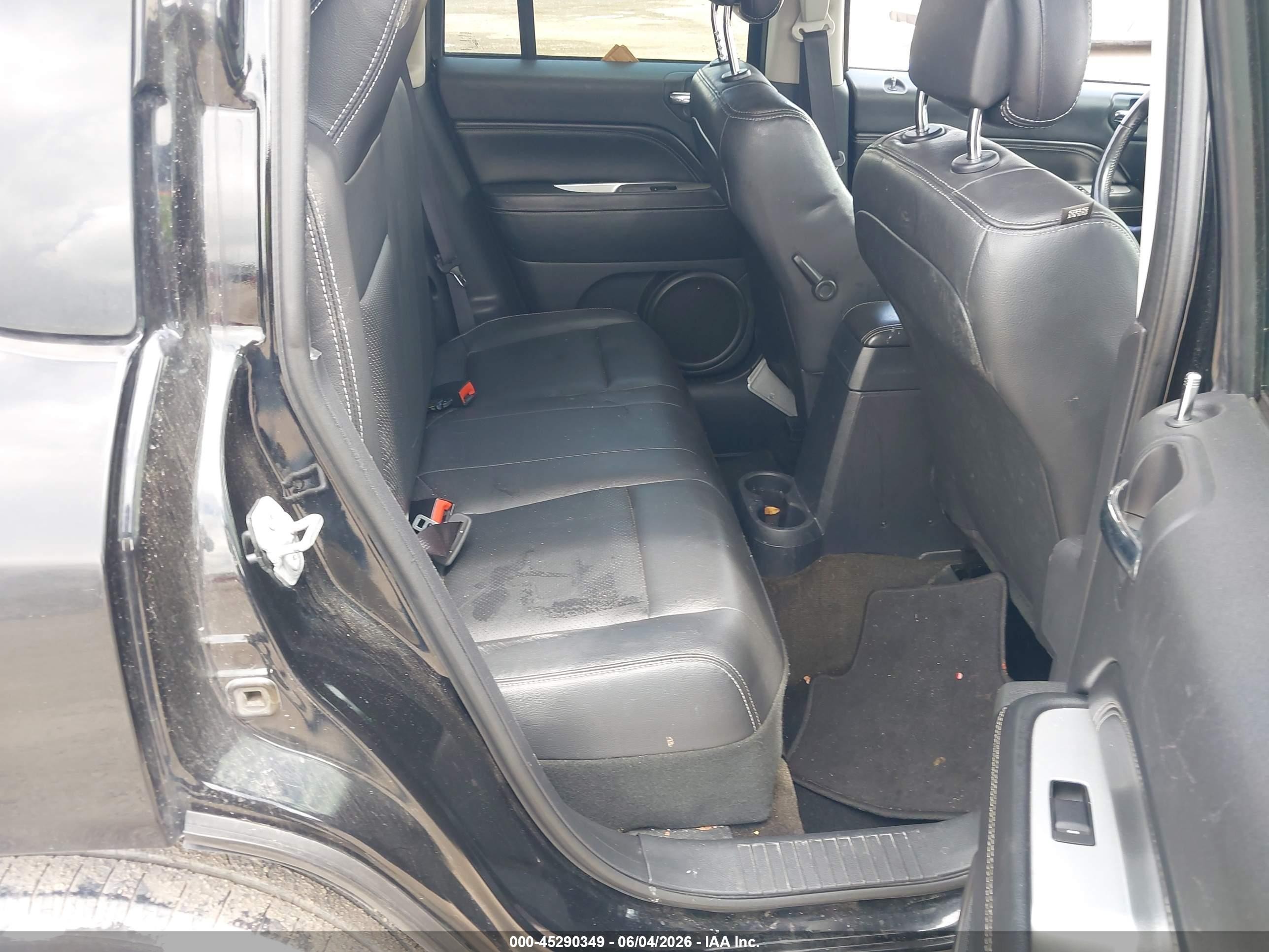 2015 Jeep Compass Sport/north Black vin: 1C4NJDAB6FD331659