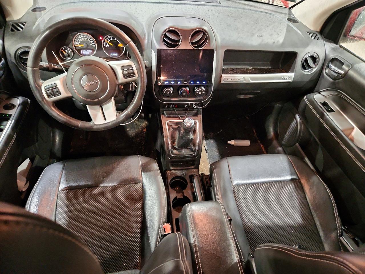 2014 Jeep Compass Sport Red vin: 1C4NJDAB7ED506287