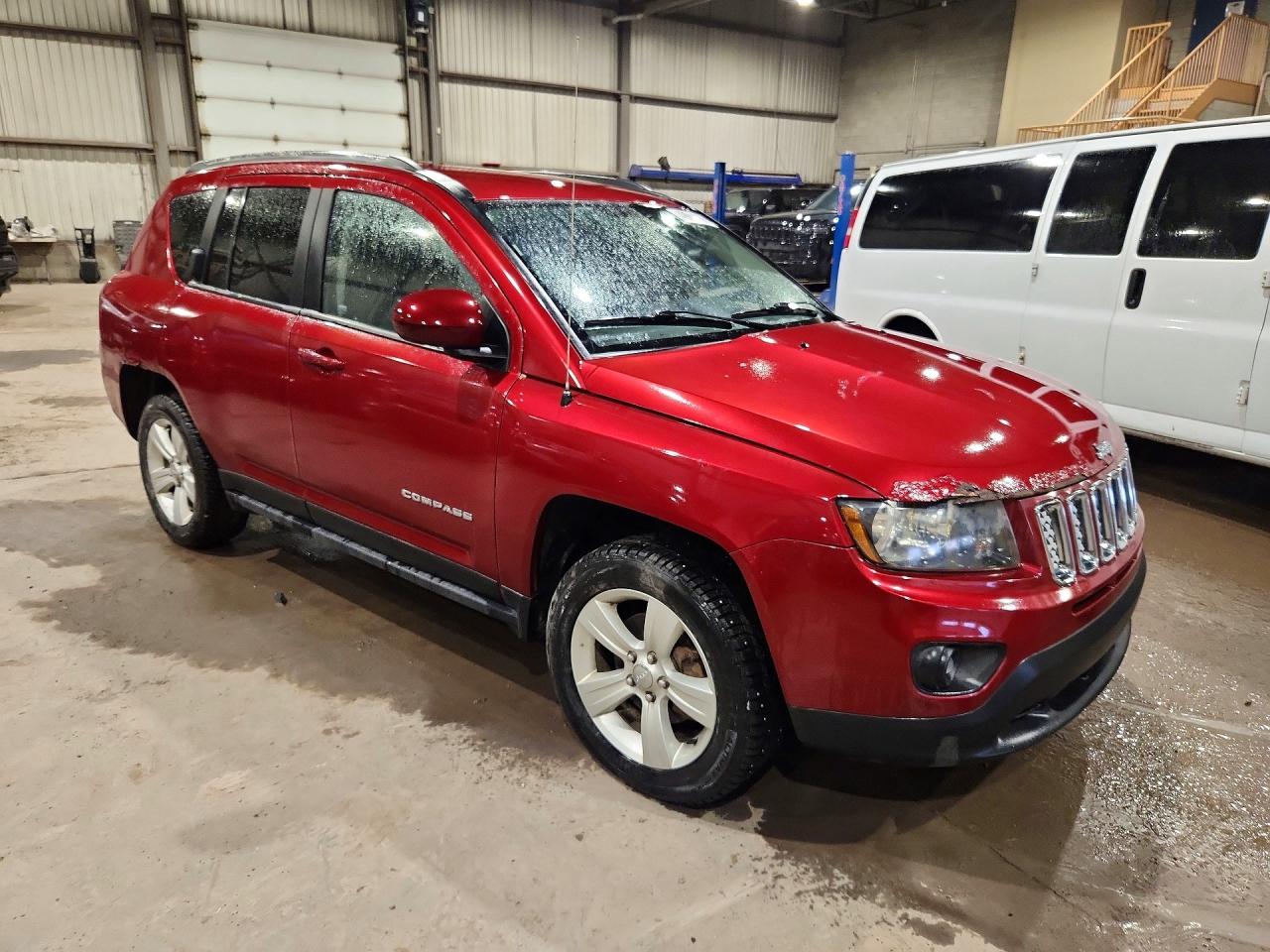 2014 Jeep Compass Sport Red vin: 1C4NJDAB7ED506287