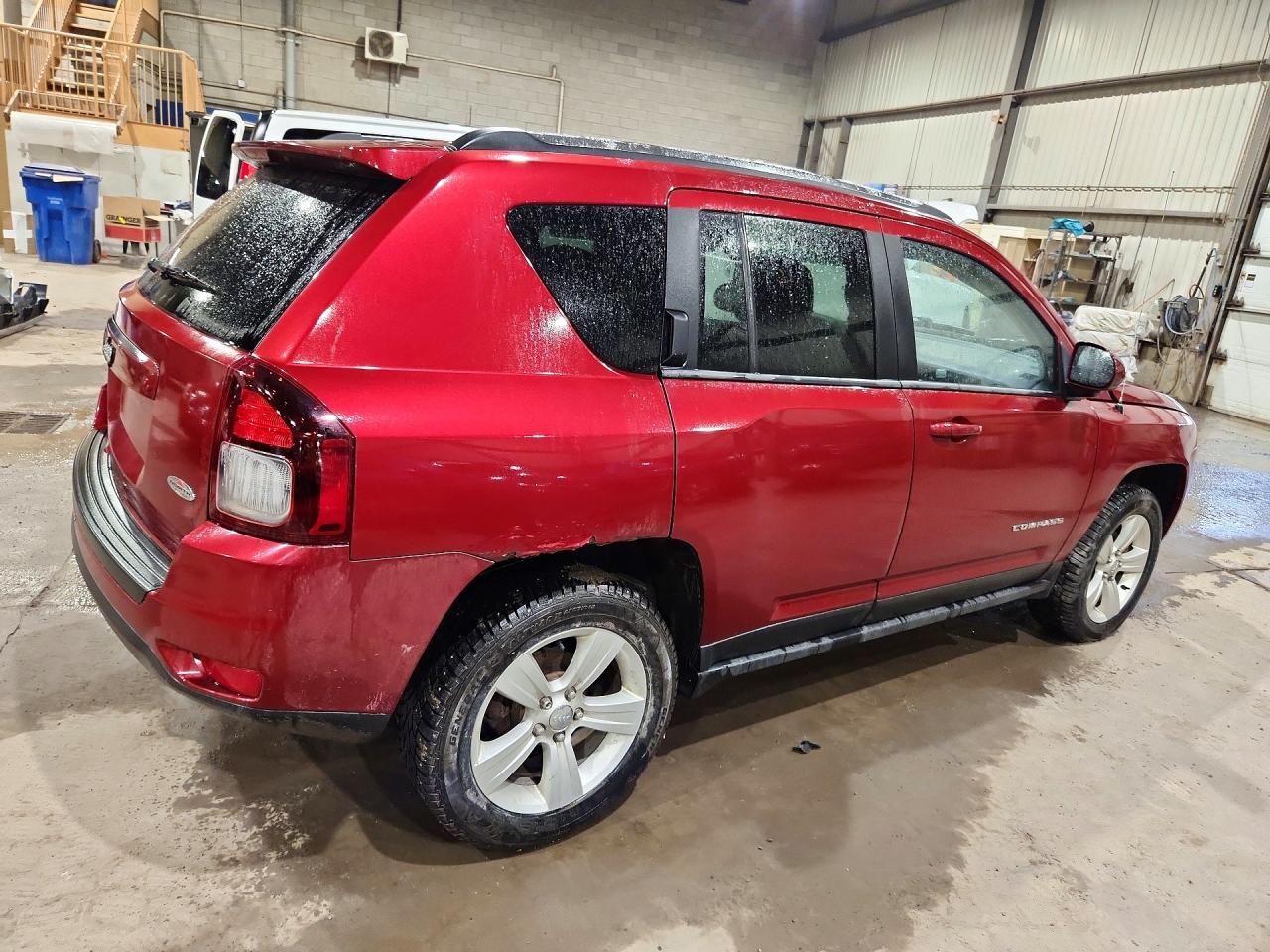 2014 Jeep Compass Sport Red vin: 1C4NJDAB7ED506287