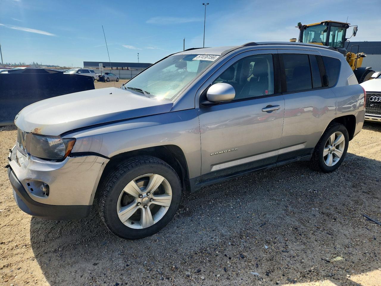 2014 Jeep Compass Sport Серебряный vin: 1C4NJDAB9ED762592