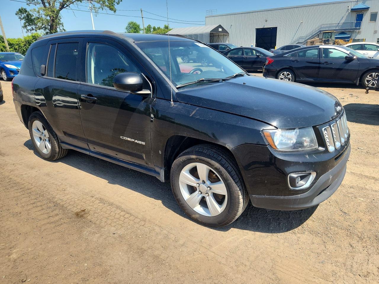 2015 Jeep Compass Sport Black vin: 1C4NJDAB9FD205750