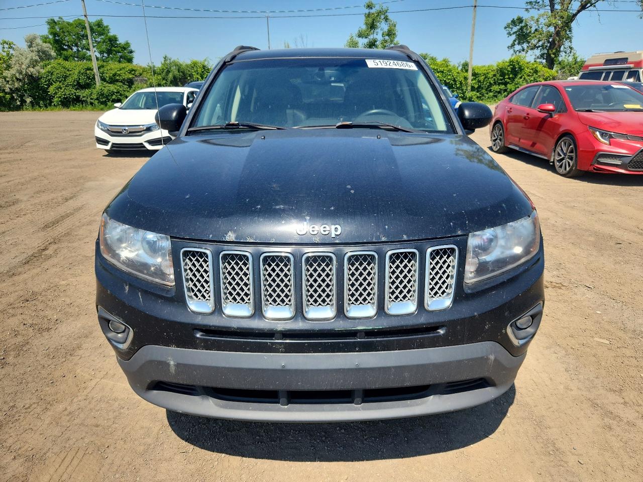 2015 Jeep Compass Sport Black vin: 1C4NJDAB9FD205750