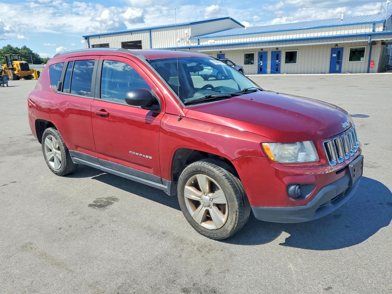 2012 Jeep Compass Sport Красный vin: 1C4NJDBB0CD576905
