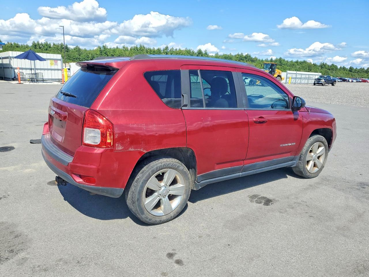 2012 Jeep Compass Sport Красный vin: 1C4NJDBB0CD576905