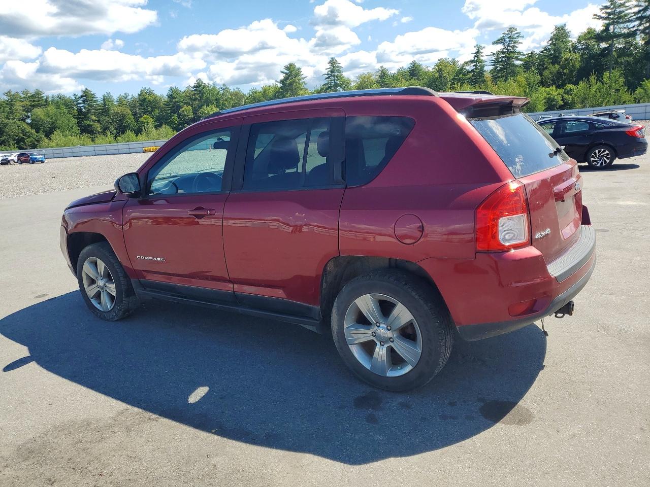 2012 Jeep Compass Sport Красный vin: 1C4NJDBB0CD576905