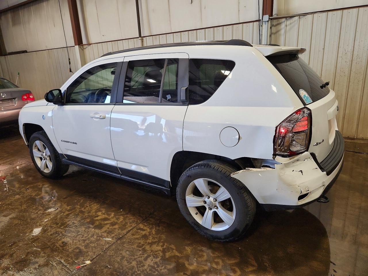 2012 Jeep Compass Sport White vin: 1C4NJDBB0CD612446