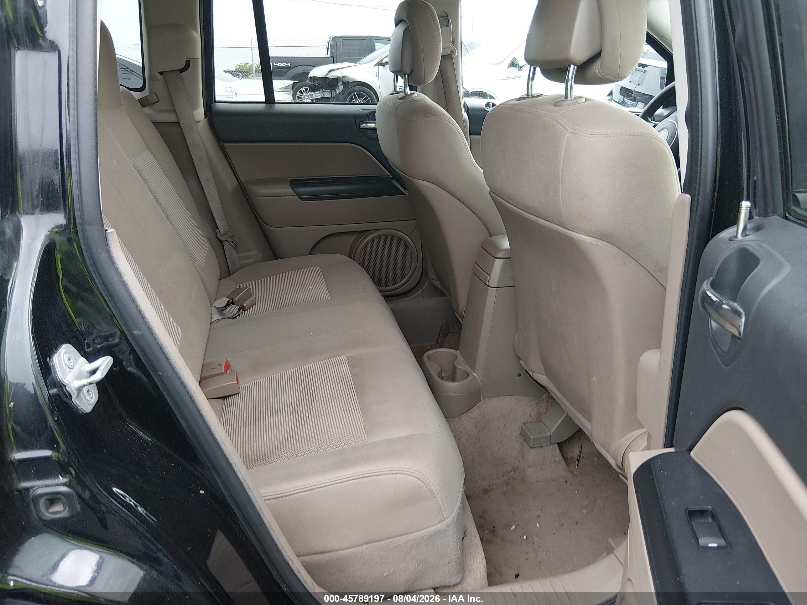 2013 Jeep Compass Sport Black vin: 1C4NJDBB0DD205096