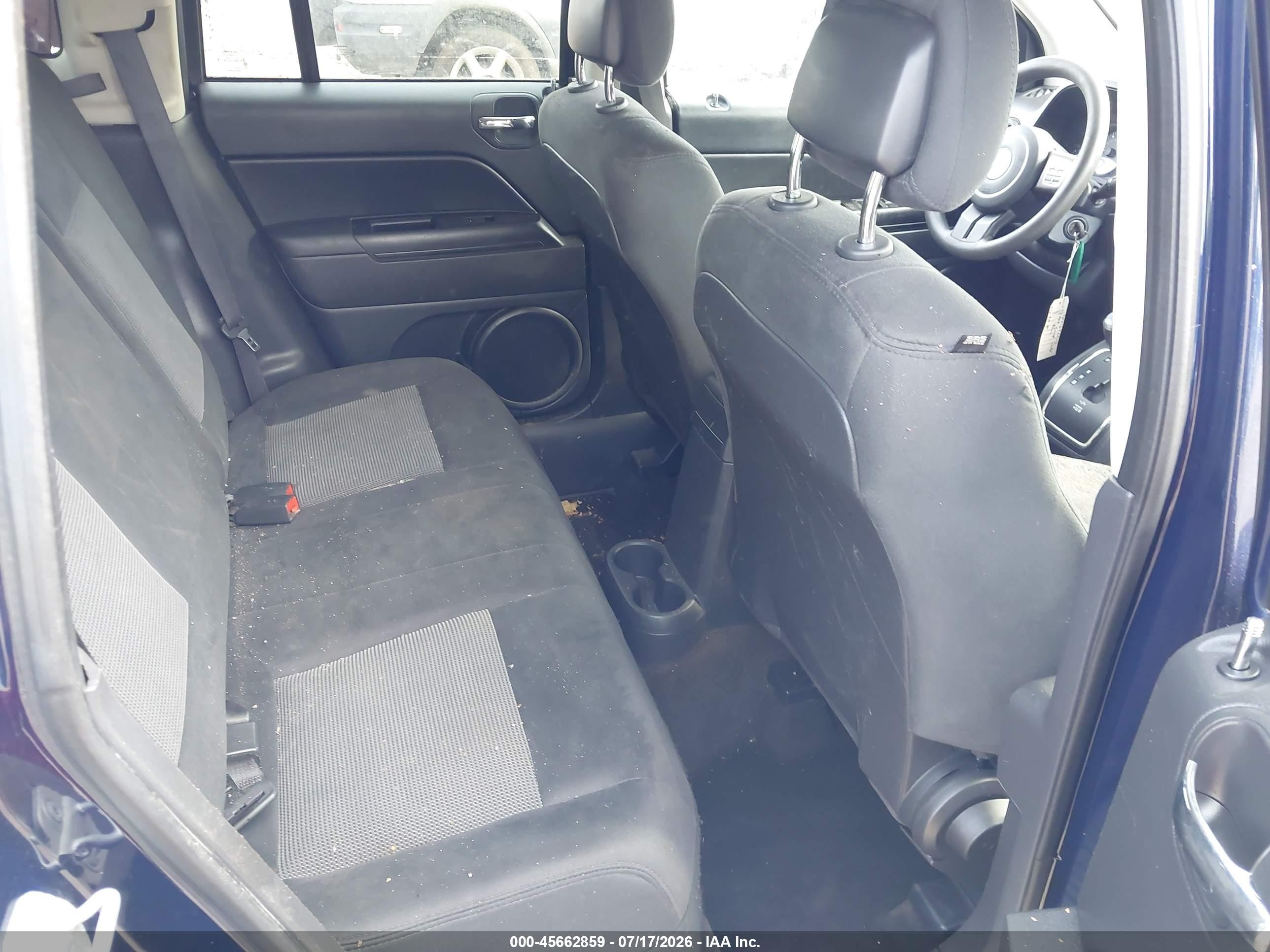 2014 Jeep Compass Sport Blue vin: 1C4NJDBB0ED622333