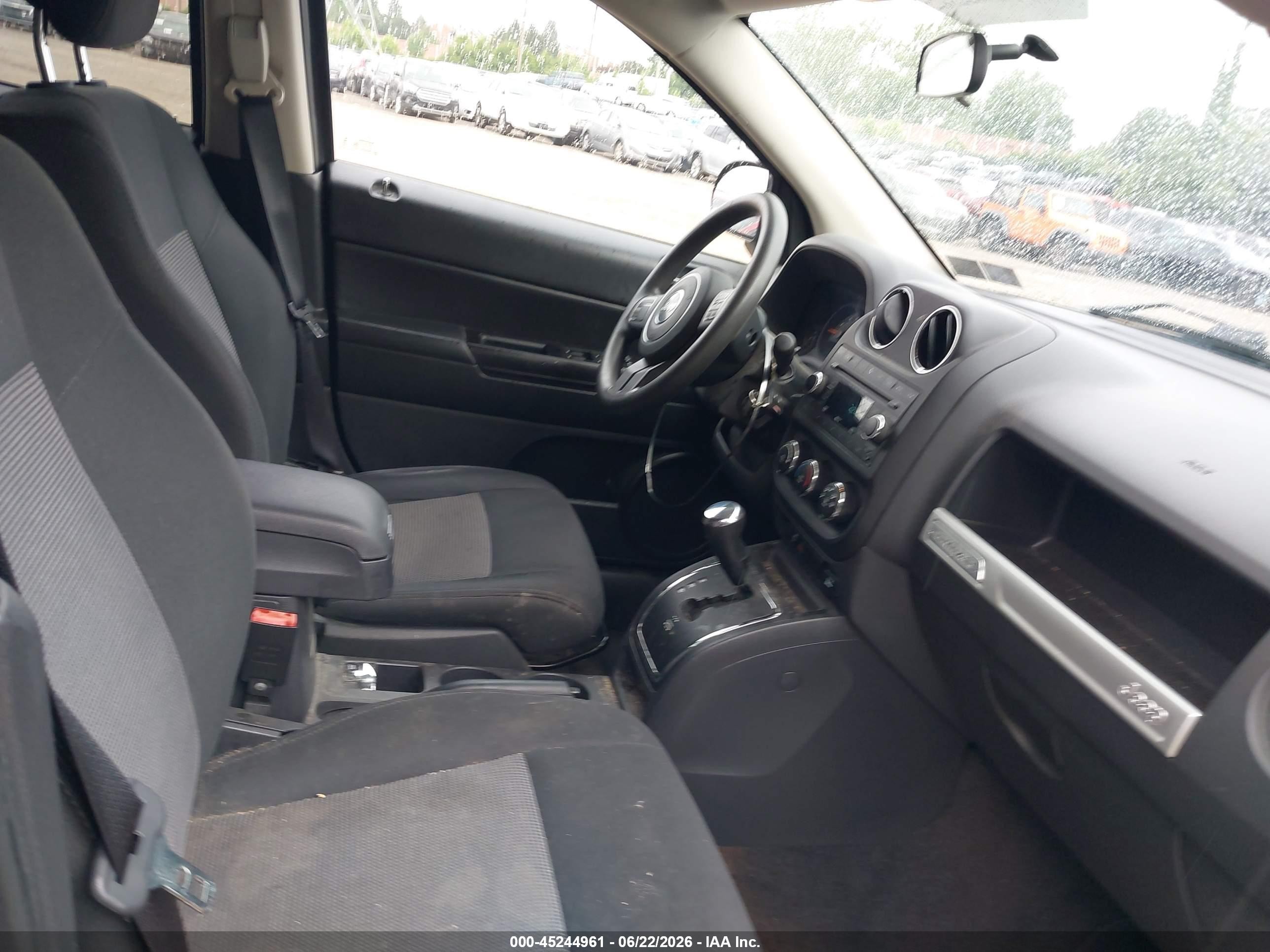 2014 Jeep Compass Sport Blue vin: 1C4NJDBB0ED670821