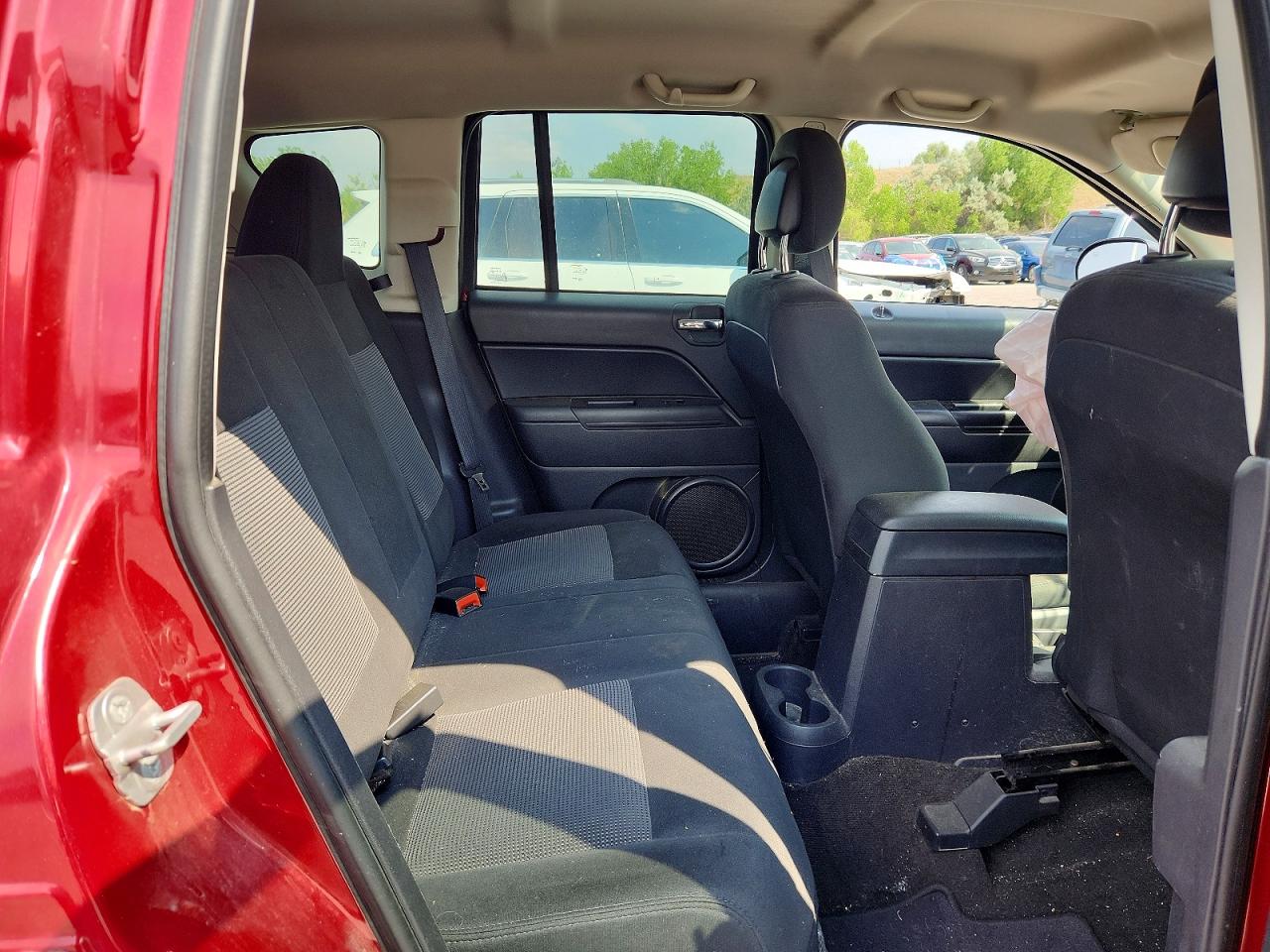 2014 Jeep Compass Sport Red vin: 1C4NJDBB0ED879797
