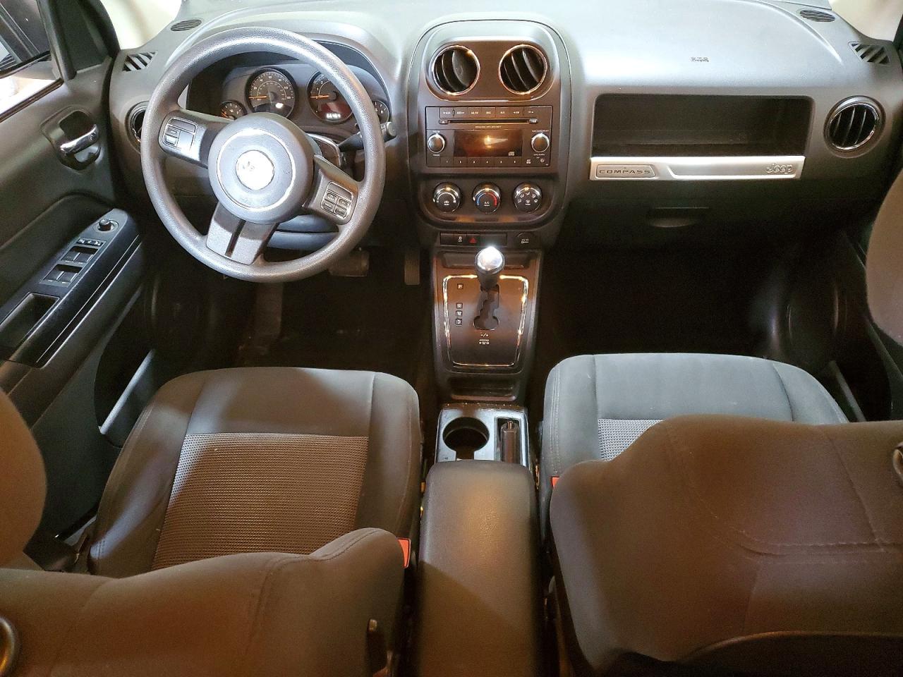 2015 Jeep Compass Sport Черный vin: 1C4NJDBB0FD416561