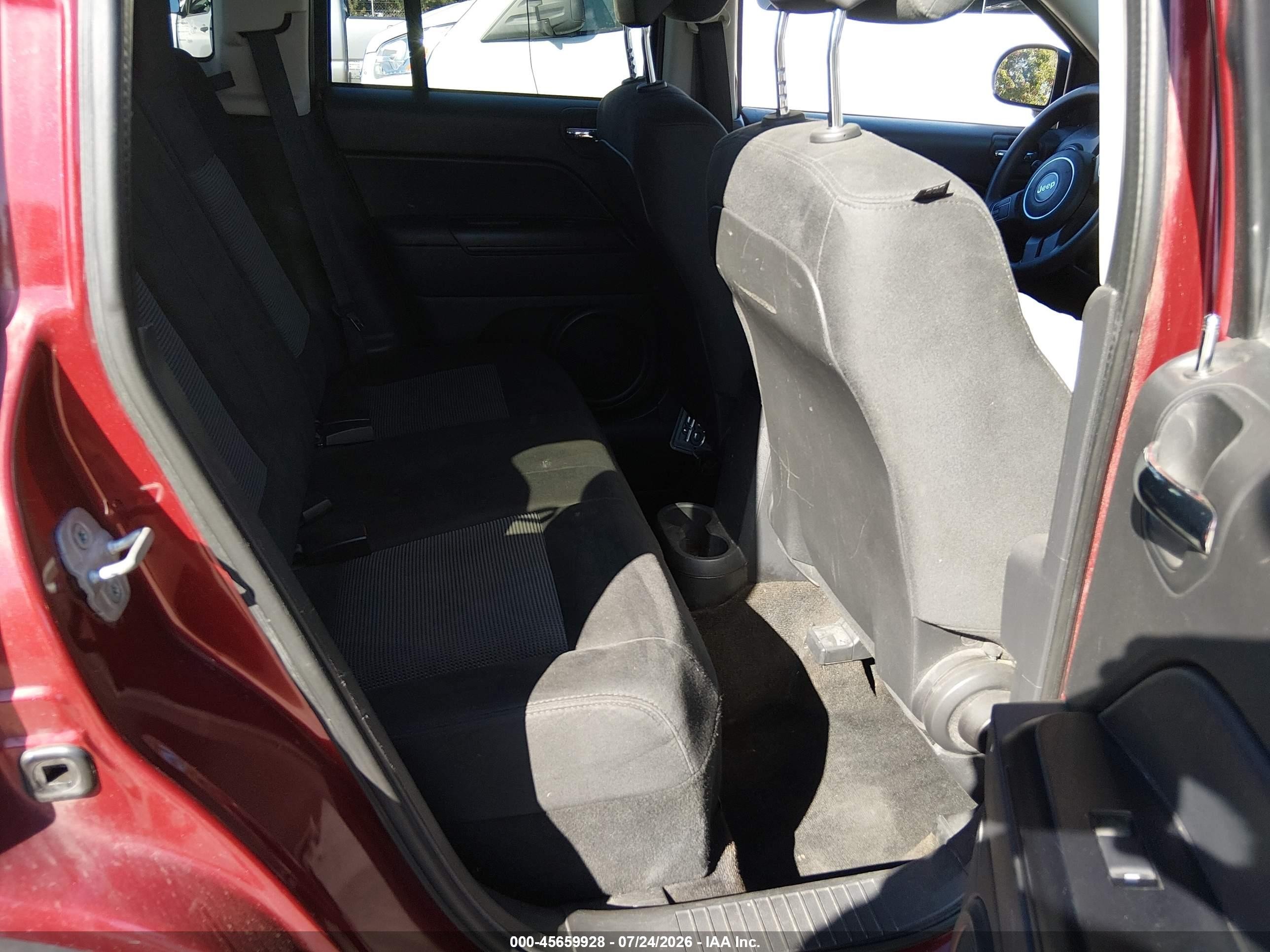 2014 Jeep Compass Sport Red vin: 1C4NJDBB1ED505960