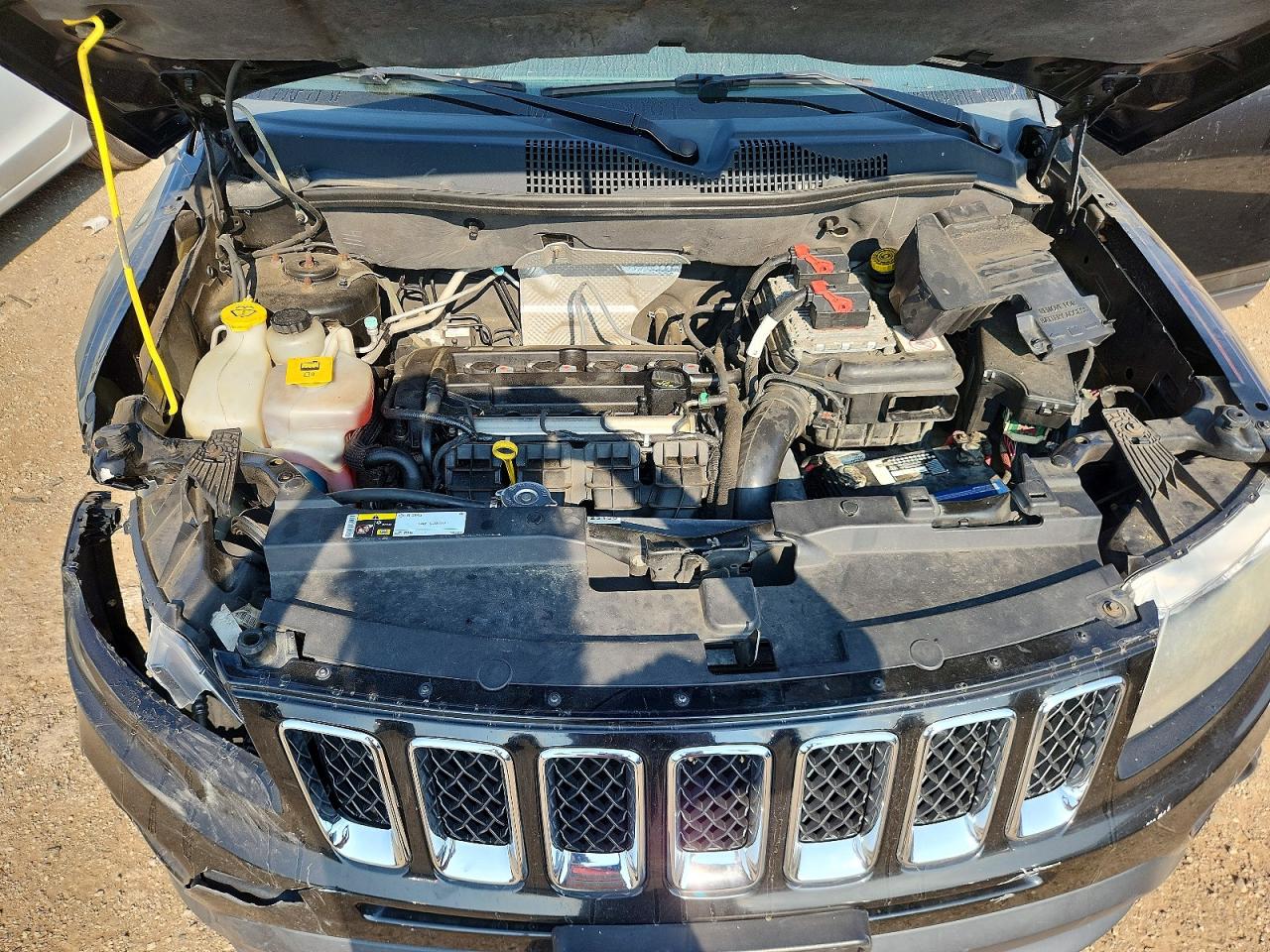 2014 Jeep Compass Sport Black vin: 1C4NJDBB1ED842418