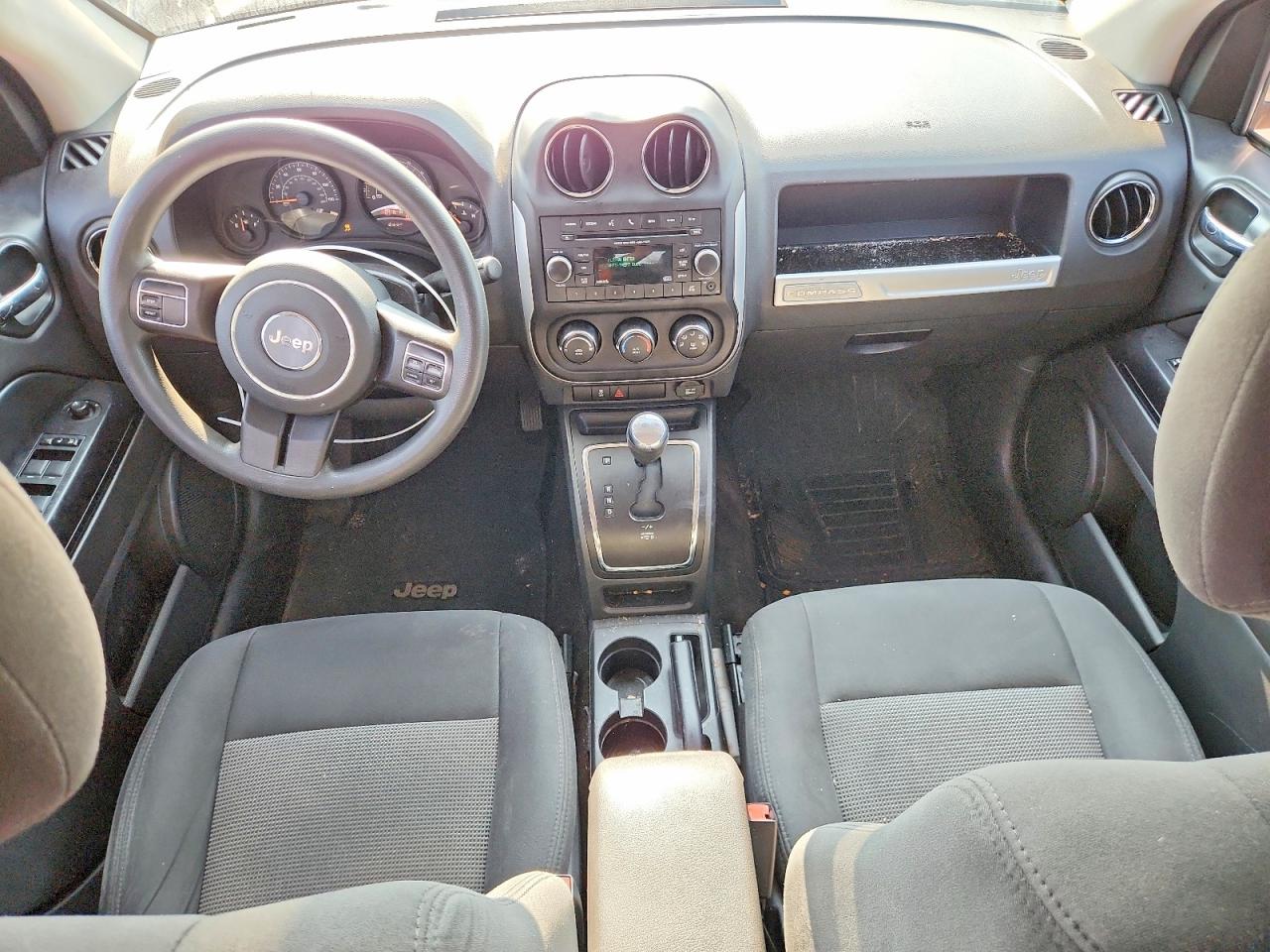 2014 Jeep Compass Sport Black vin: 1C4NJDBB1ED842418