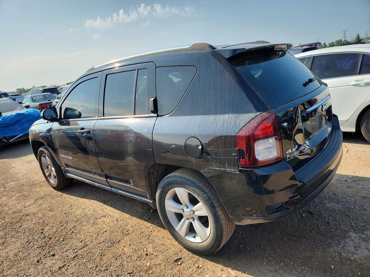 2014 Jeep Compass Sport Black vin: 1C4NJDBB1ED842418