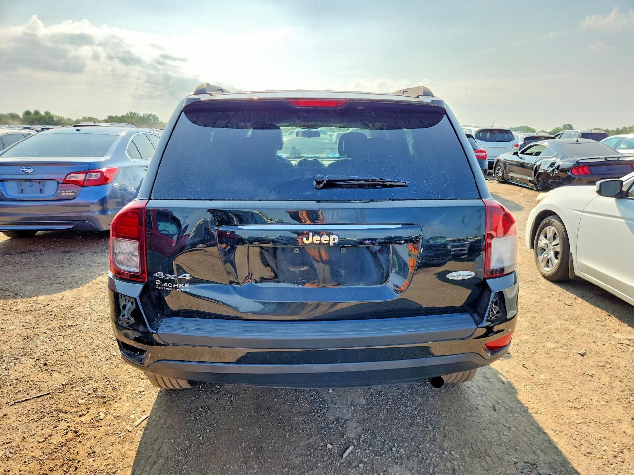 2014 Jeep Compass Sport Black vin: 1C4NJDBB1ED842418