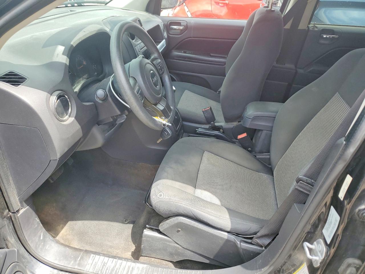 2015 Jeep Compass Sport Black vin: 1C4NJDBB1FD108220