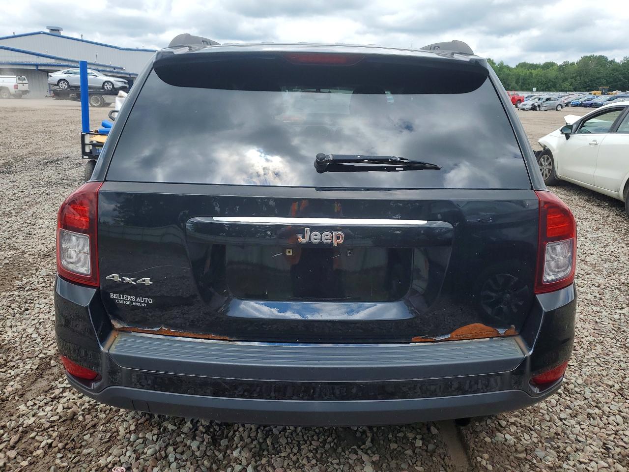 2015 Jeep Compass Sport Black vin: 1C4NJDBB1FD108220