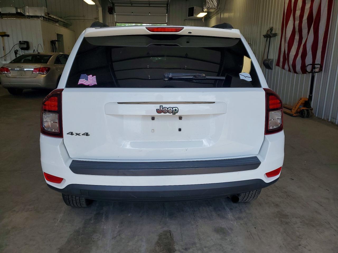 2015 Jeep Compass Sport Белый vin: 1C4NJDBB1FD232312