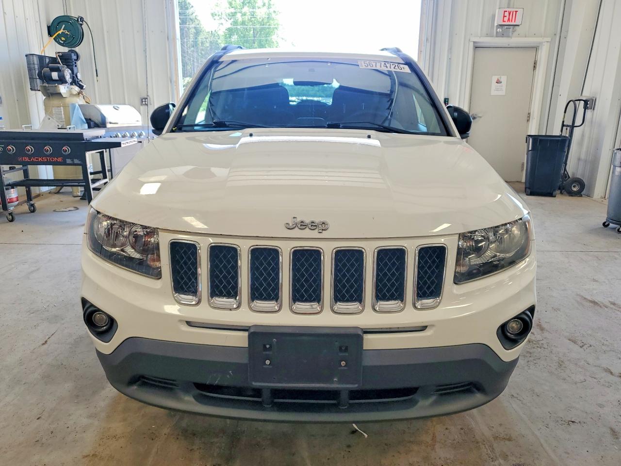 2015 Jeep Compass Sport Белый vin: 1C4NJDBB1FD232312