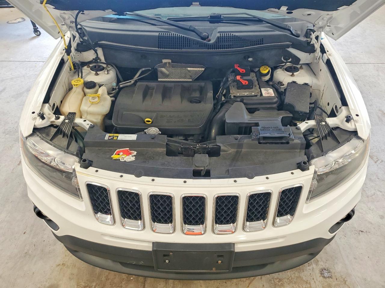 2015 Jeep Compass Sport Белый vin: 1C4NJDBB1FD232312