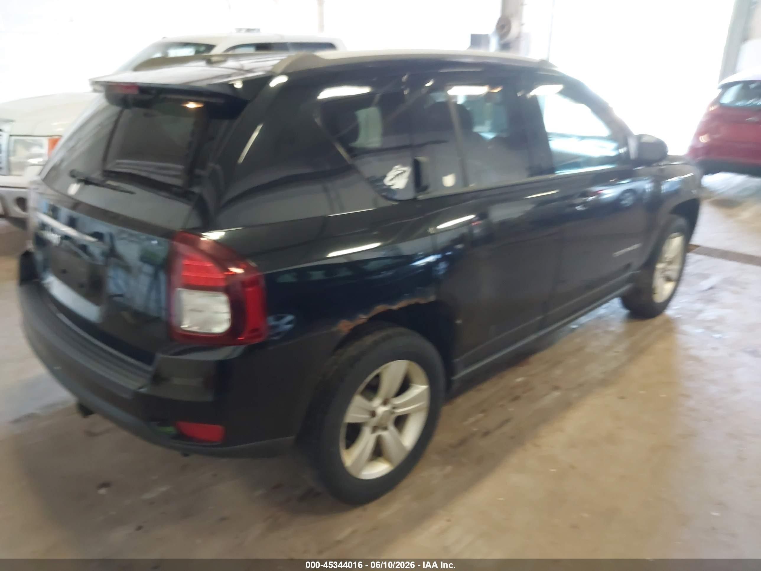 2016 Jeep Compass Sport Black vin: 1C4NJDBB1GD663458