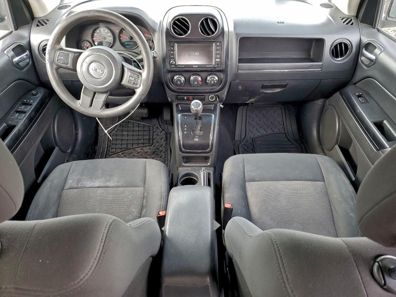 2012 Jeep Compass Sport Gray vin: 1C4NJDBB2CD591518