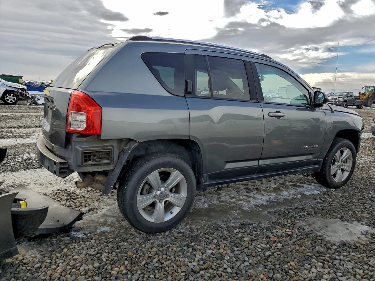 2012 Jeep Compass Sport Gray vin: 1C4NJDBB2CD591518