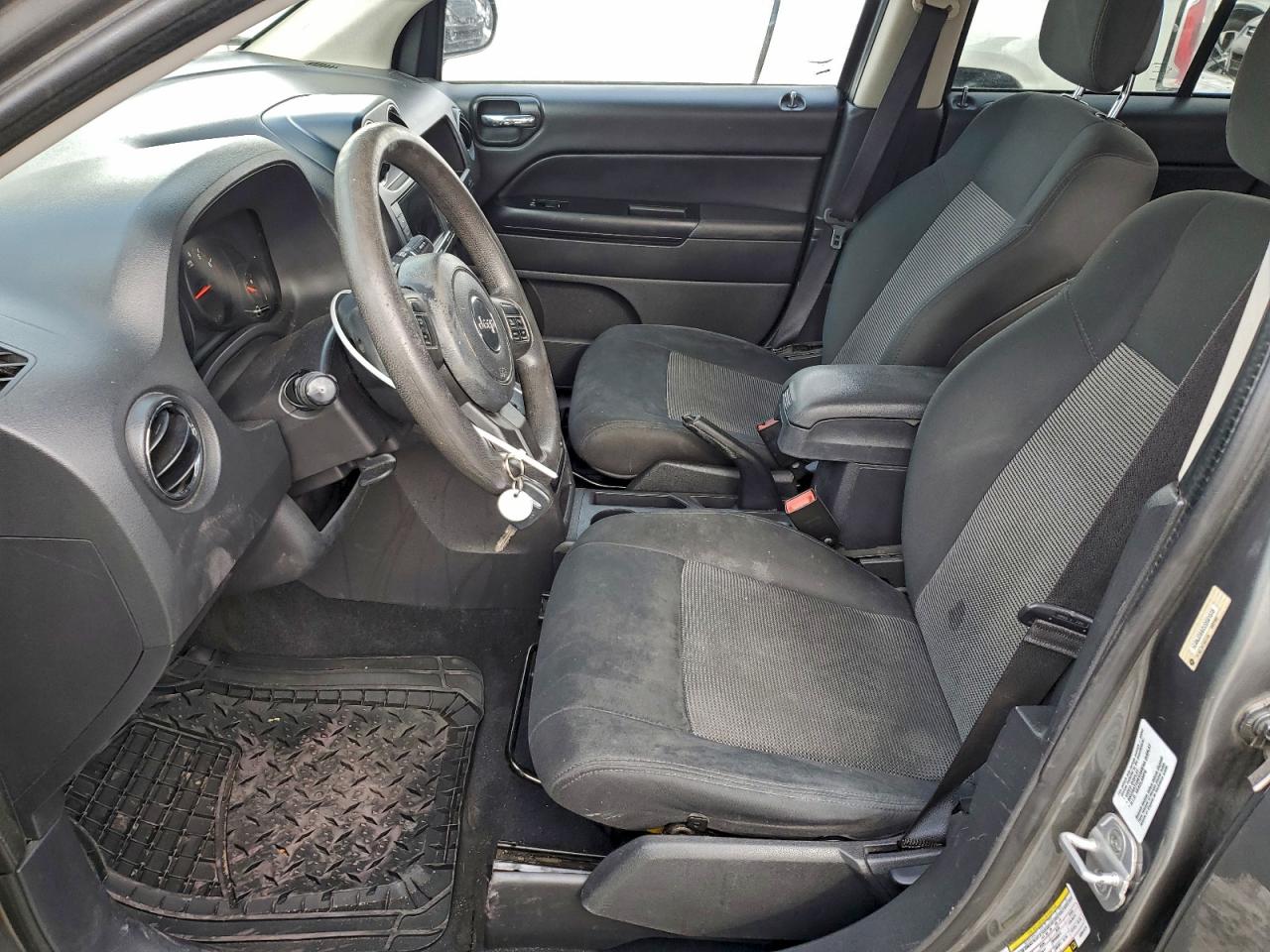 2012 Jeep Compass Sport Gray vin: 1C4NJDBB2CD591518