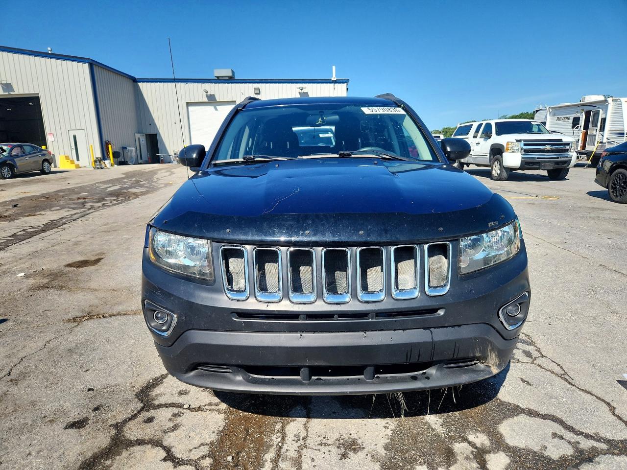 2013 Jeep Compass Sport Blue vin: 1C4NJDBB2DD113794