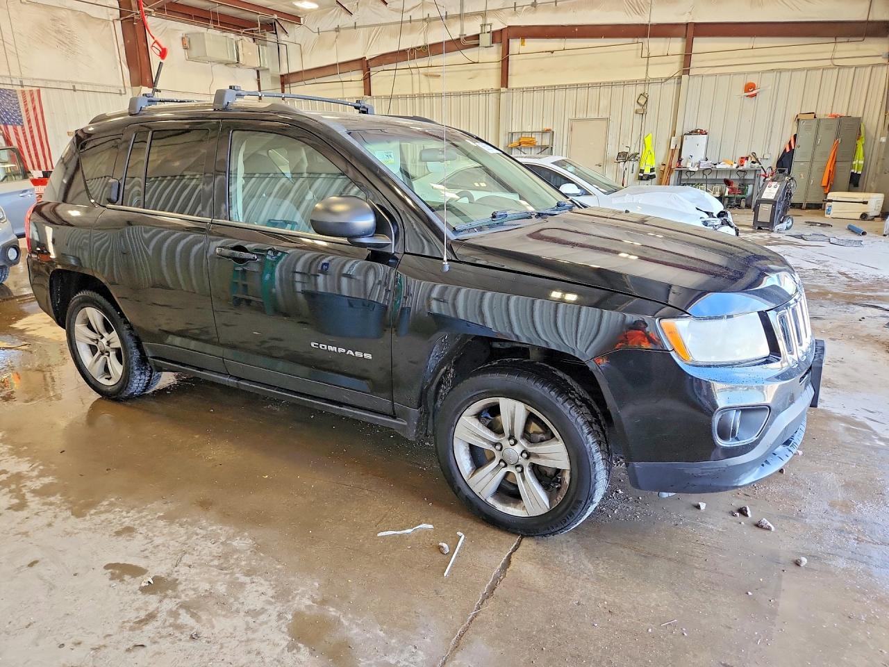 2013 Jeep Compass Sport Black vin: 1C4NJDBB2DD271777
