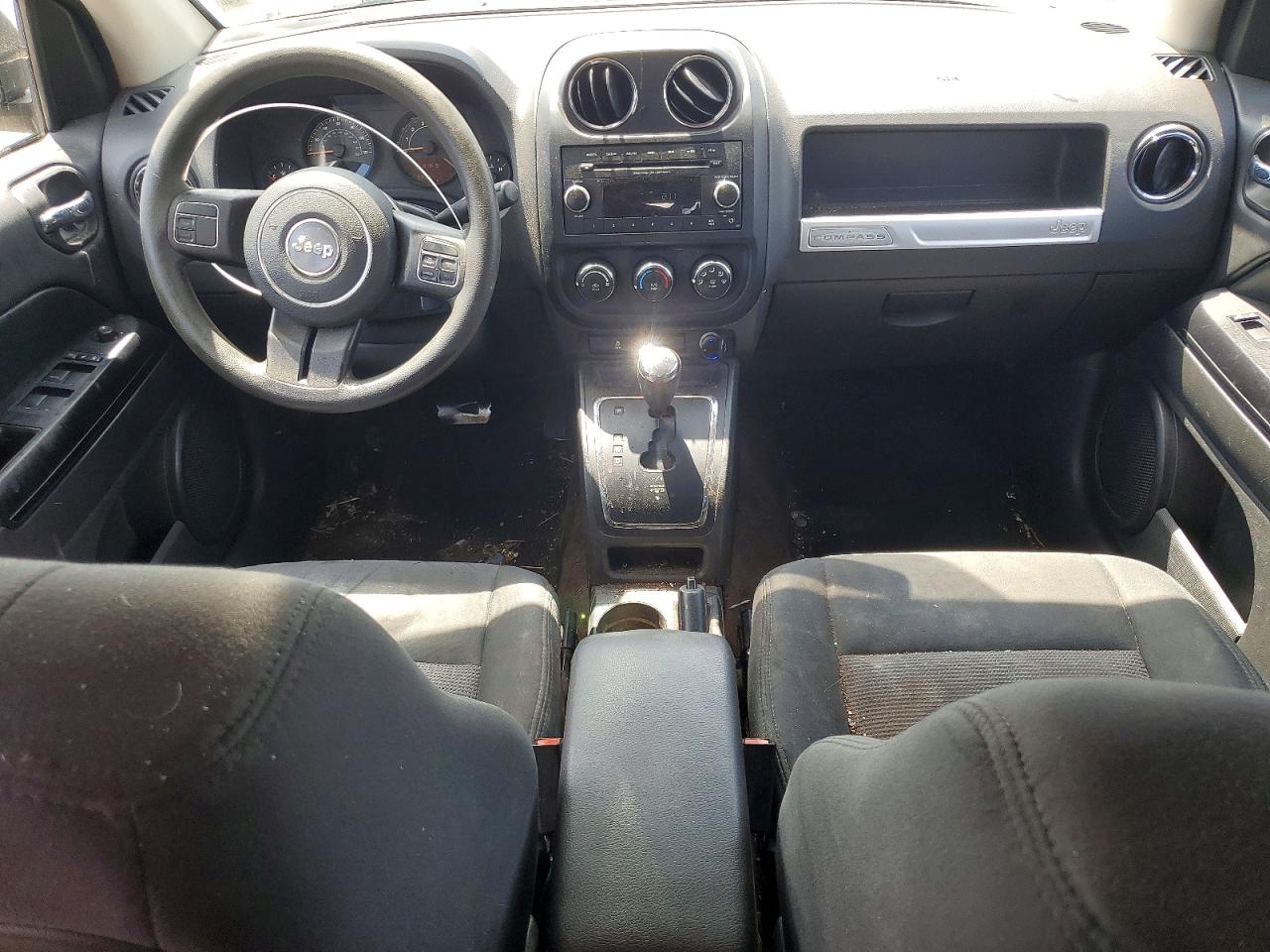 2014 Jeep Compass Sport Black vin: 1C4NJDBB2ED510679