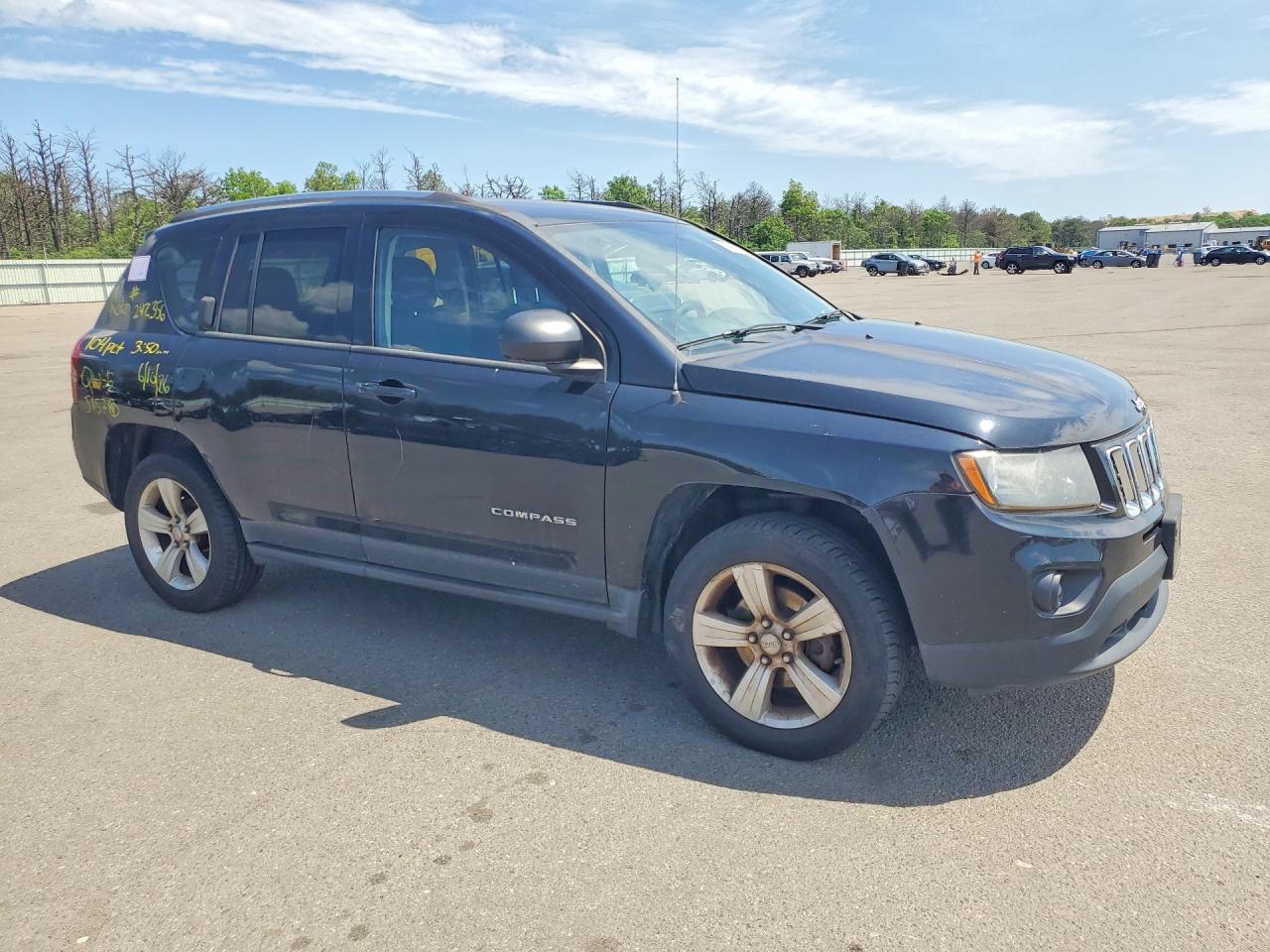 2014 Jeep Compass Sport Black vin: 1C4NJDBB2ED510679