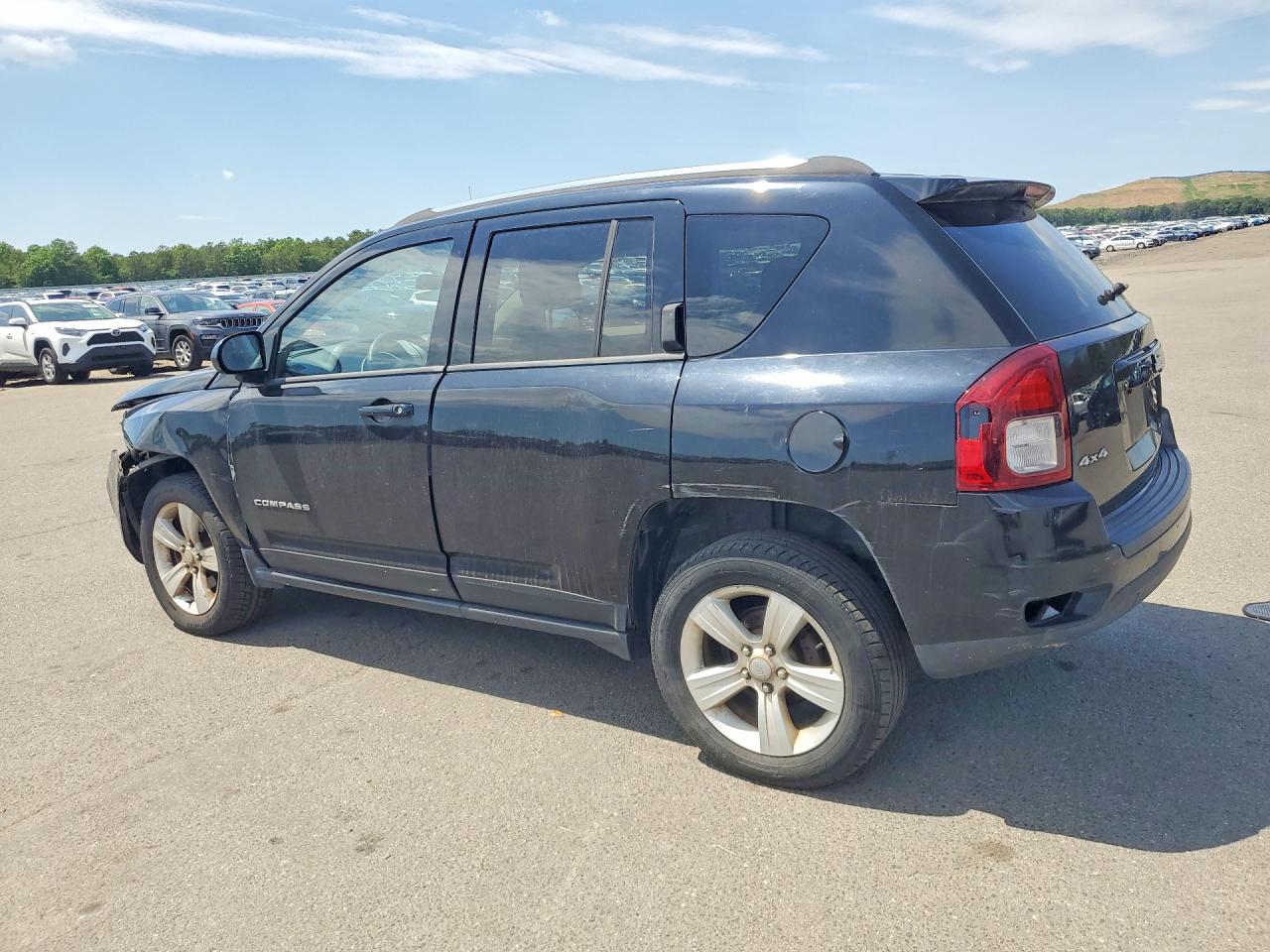 2014 Jeep Compass Sport Black vin: 1C4NJDBB2ED510679