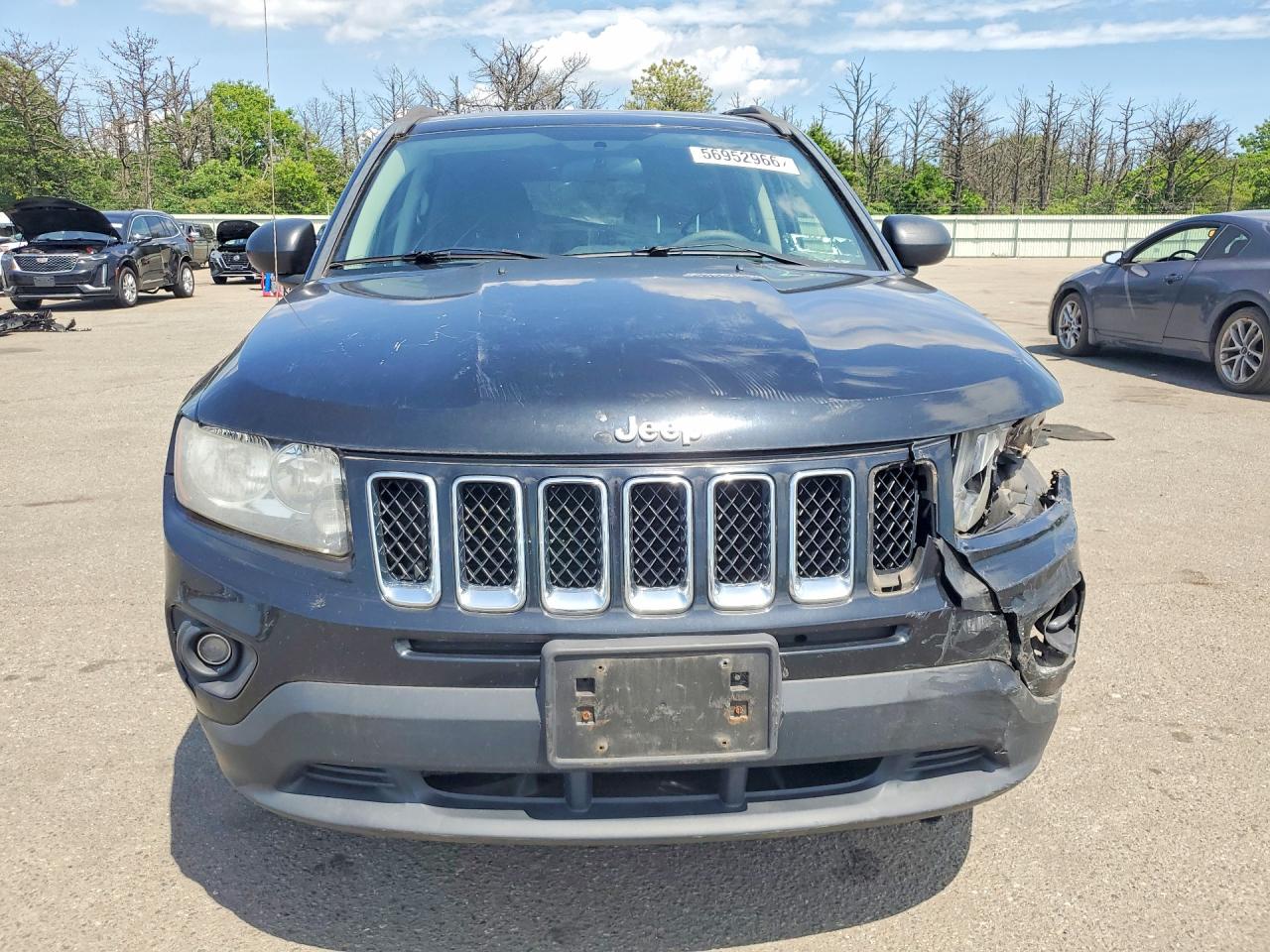 2014 Jeep Compass Sport Black vin: 1C4NJDBB2ED510679
