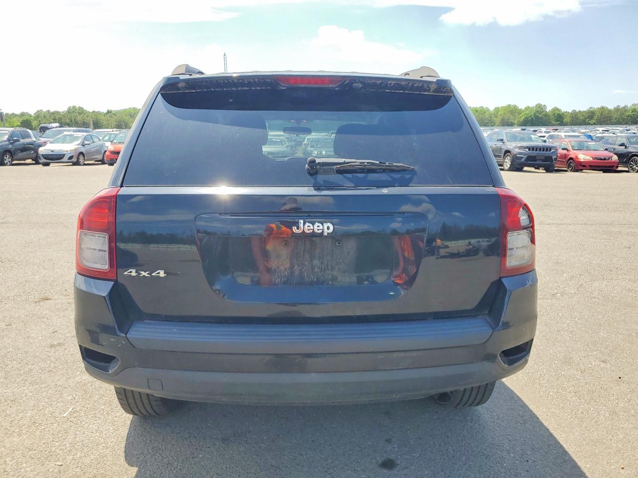 2014 Jeep Compass Sport Black vin: 1C4NJDBB2ED510679