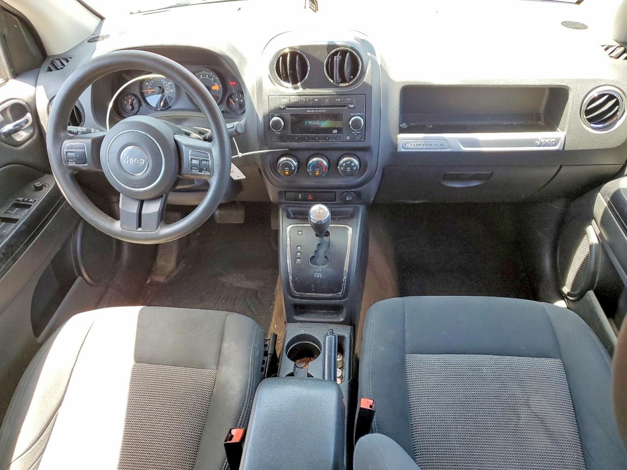 2014 Jeep Compass Sport Red vin: 1C4NJDBB2ED809461