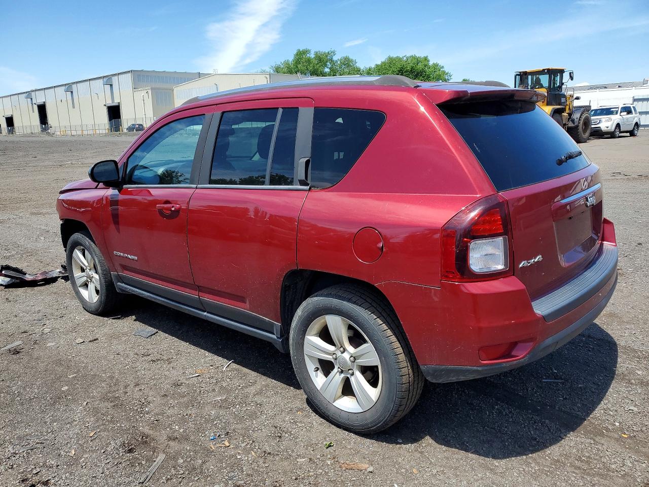 2014 Jeep Compass Sport Red vin: 1C4NJDBB2ED809461