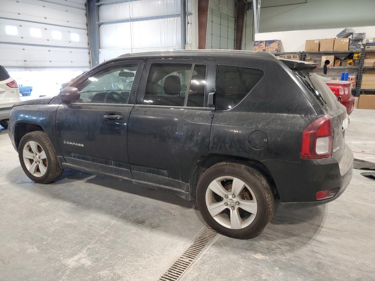 2014 Jeep Compass Sport Черный vin: 1C4NJDBB2ED880496