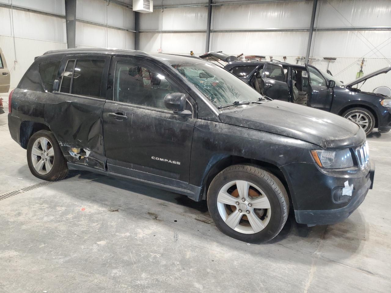 2014 Jeep Compass Sport Черный vin: 1C4NJDBB2ED880496