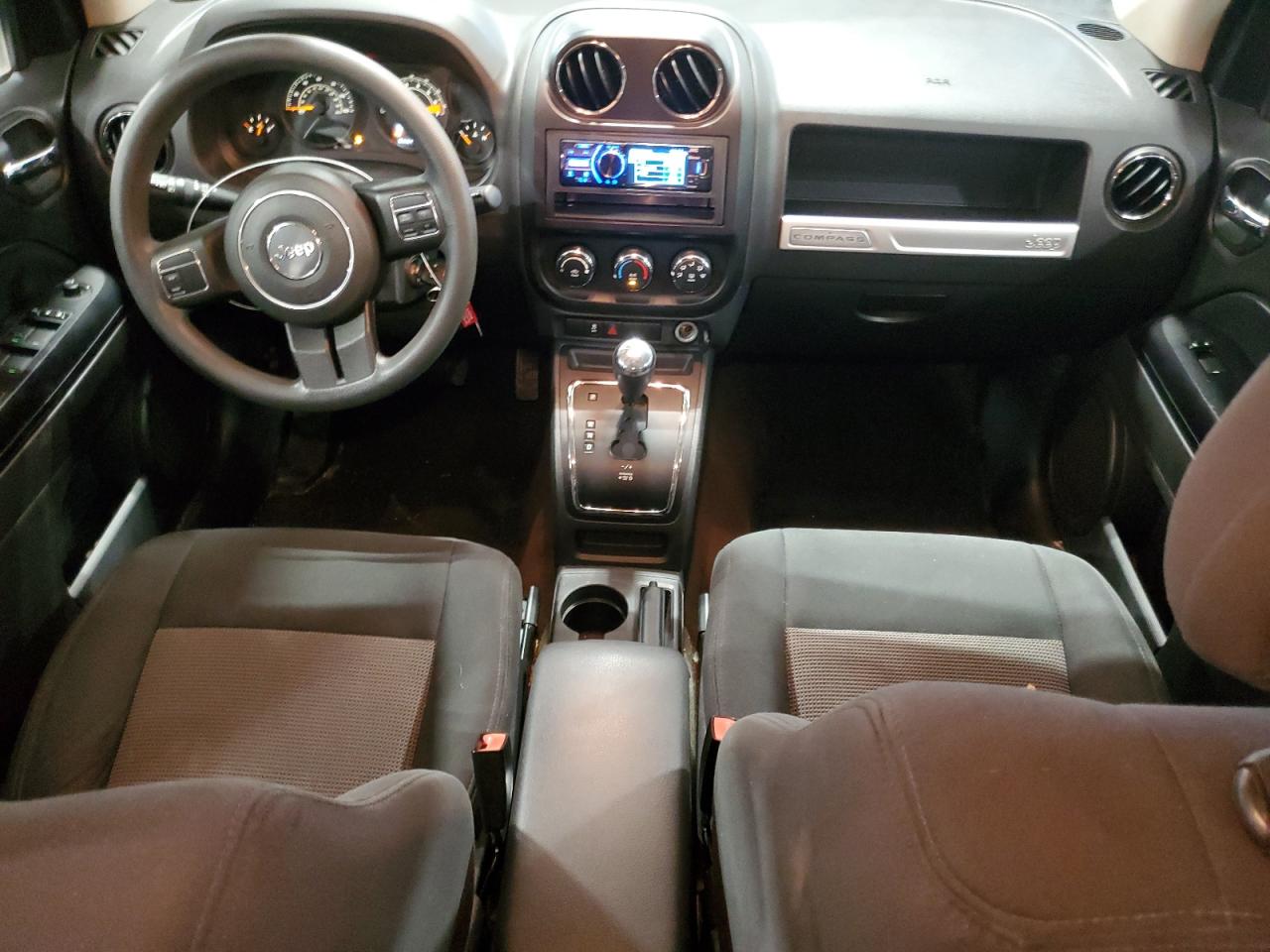 2014 Jeep Compass Sport Черный vin: 1C4NJDBB2ED880496