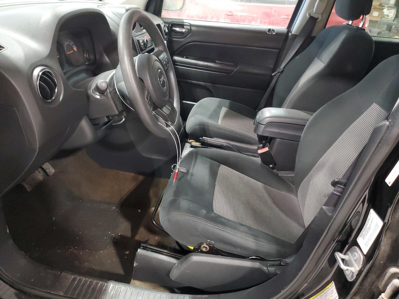 2014 Jeep Compass Sport Черный vin: 1C4NJDBB2ED880496
