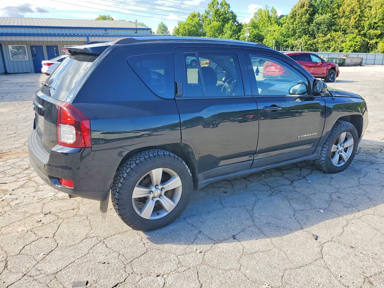 2015 Jeep Compass Sport Черный vin: 1C4NJDBB2FD108162
