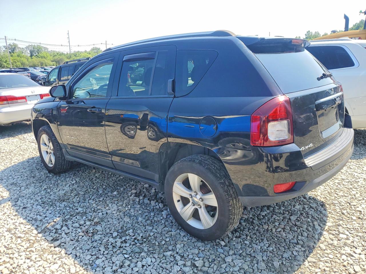 2015 Jeep Compass Sport Black vin: 1C4NJDBB2FD248261