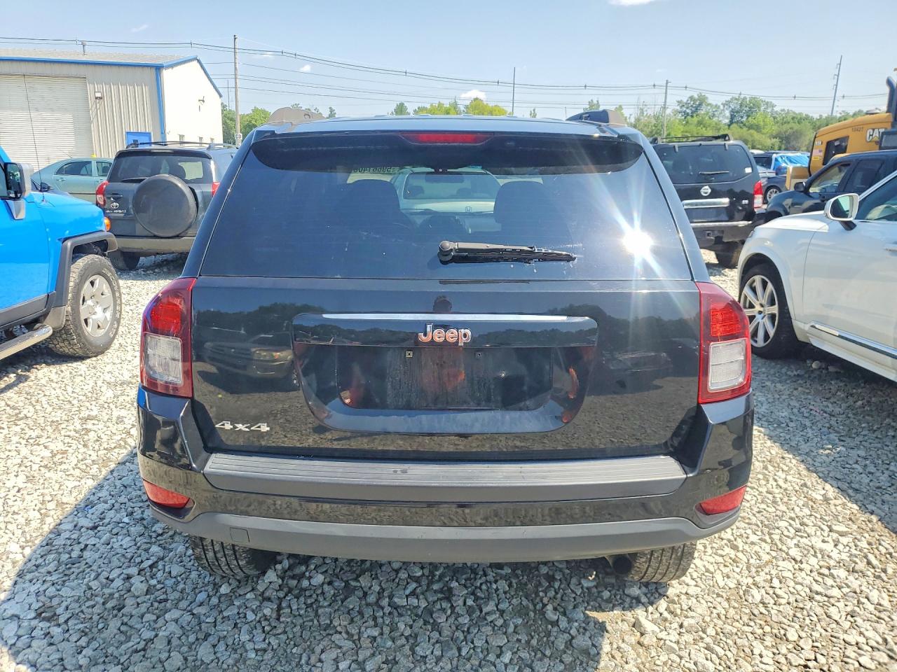 2015 Jeep Compass Sport Black vin: 1C4NJDBB2FD248261